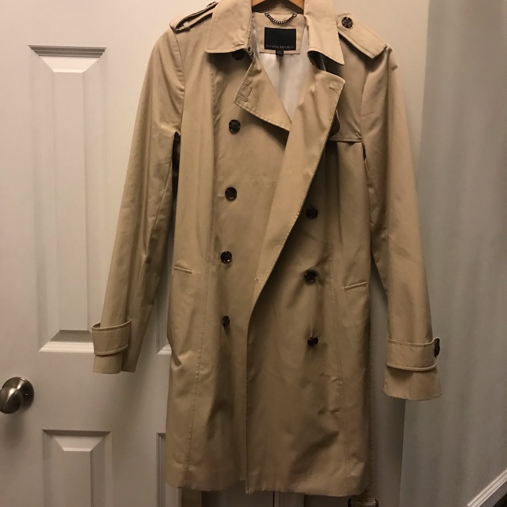 Banana Republic Trench Coat New